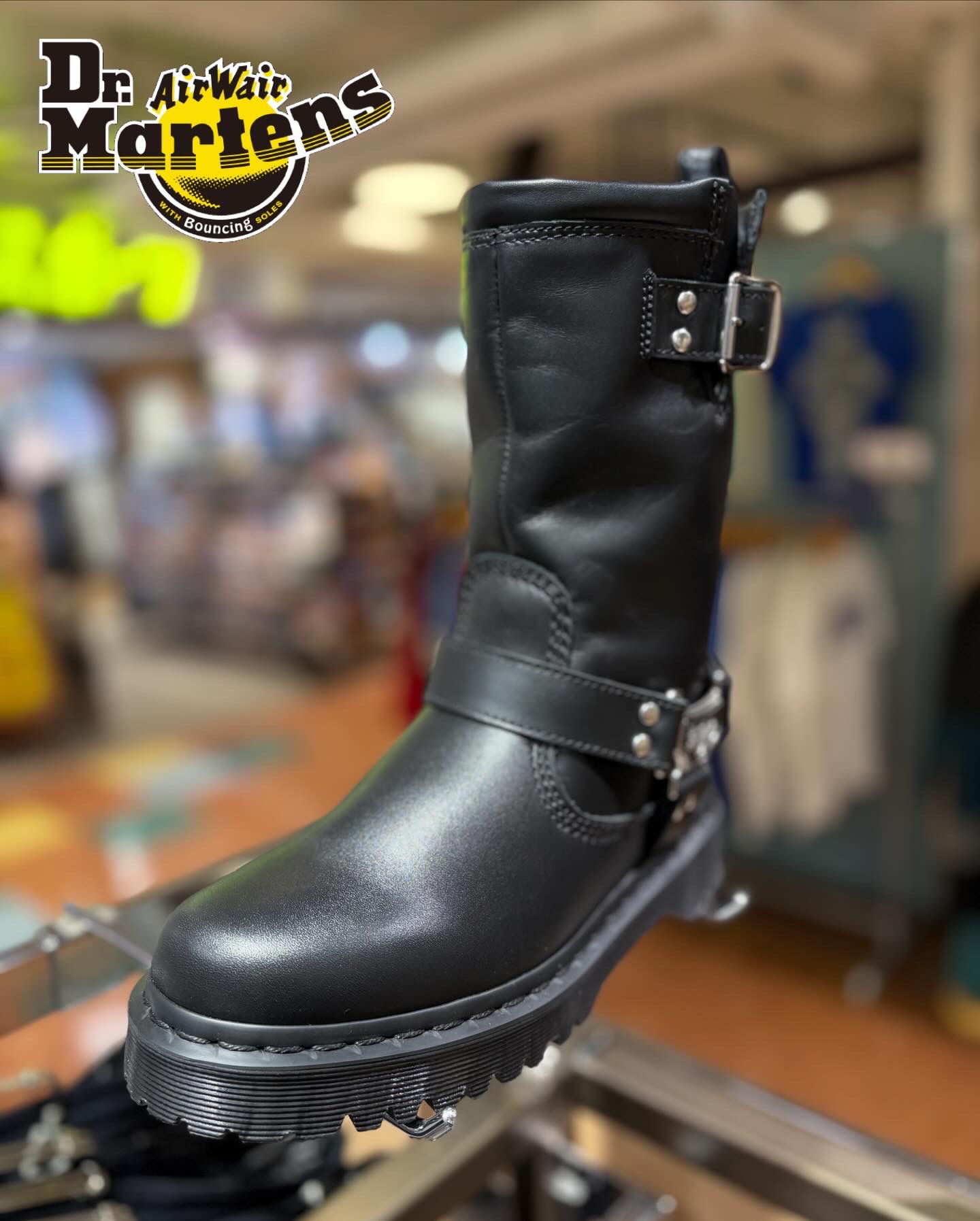 Dr.Martens ANISTONE HI リガー ブーツ】 | ムラサキスポーツ 湘南藤沢