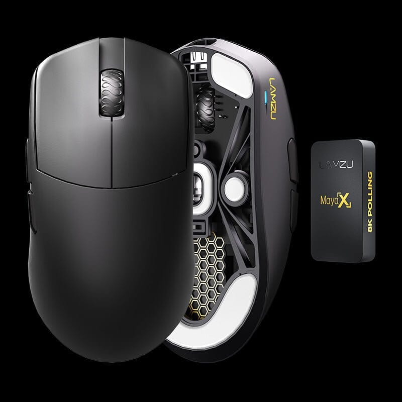 LAMZU MAYA X 8K PAW3950 Dual Mode 47g Mouse – mechkeysshop