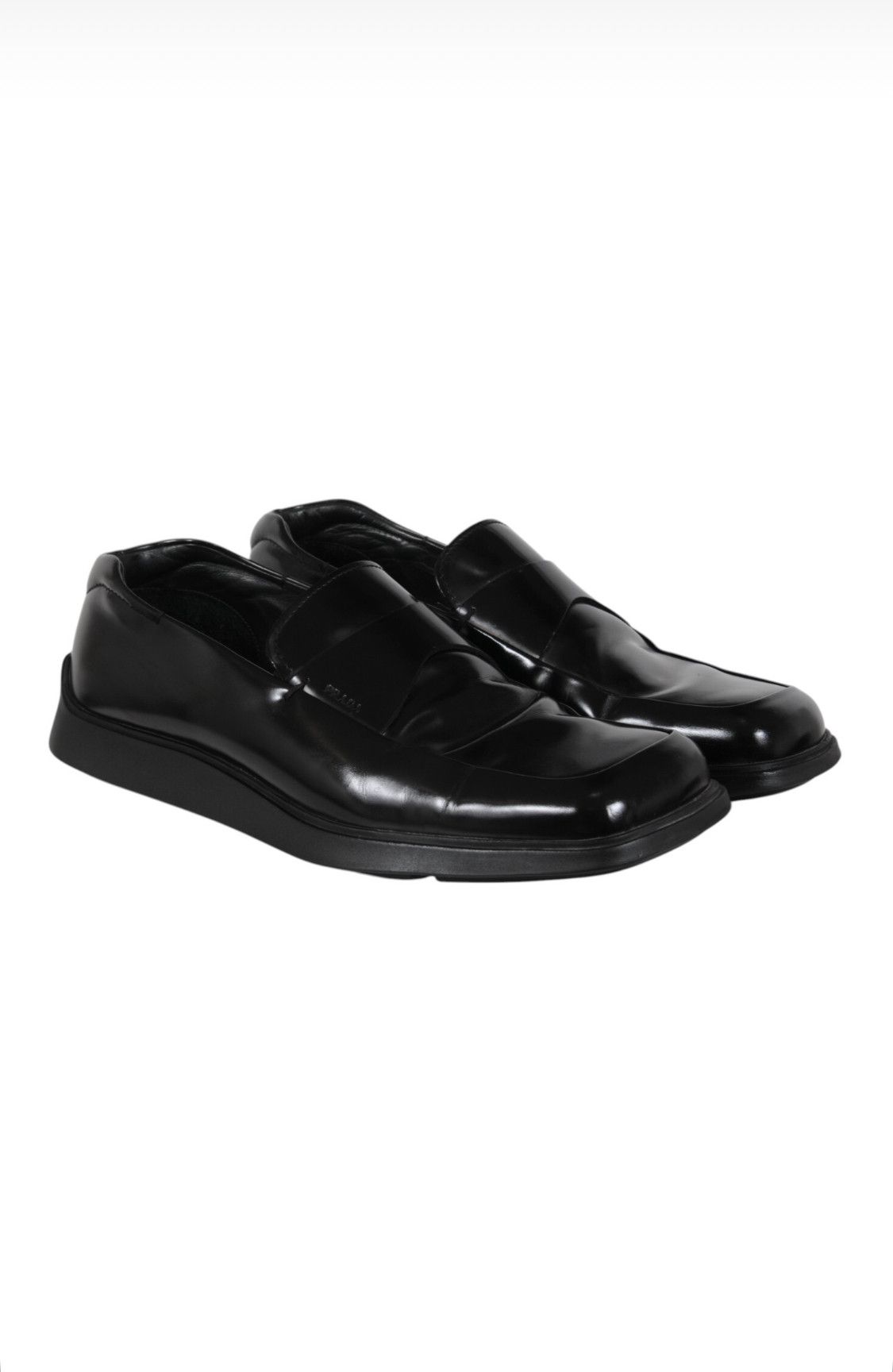 Prada Square Toe Loafers | Grailed