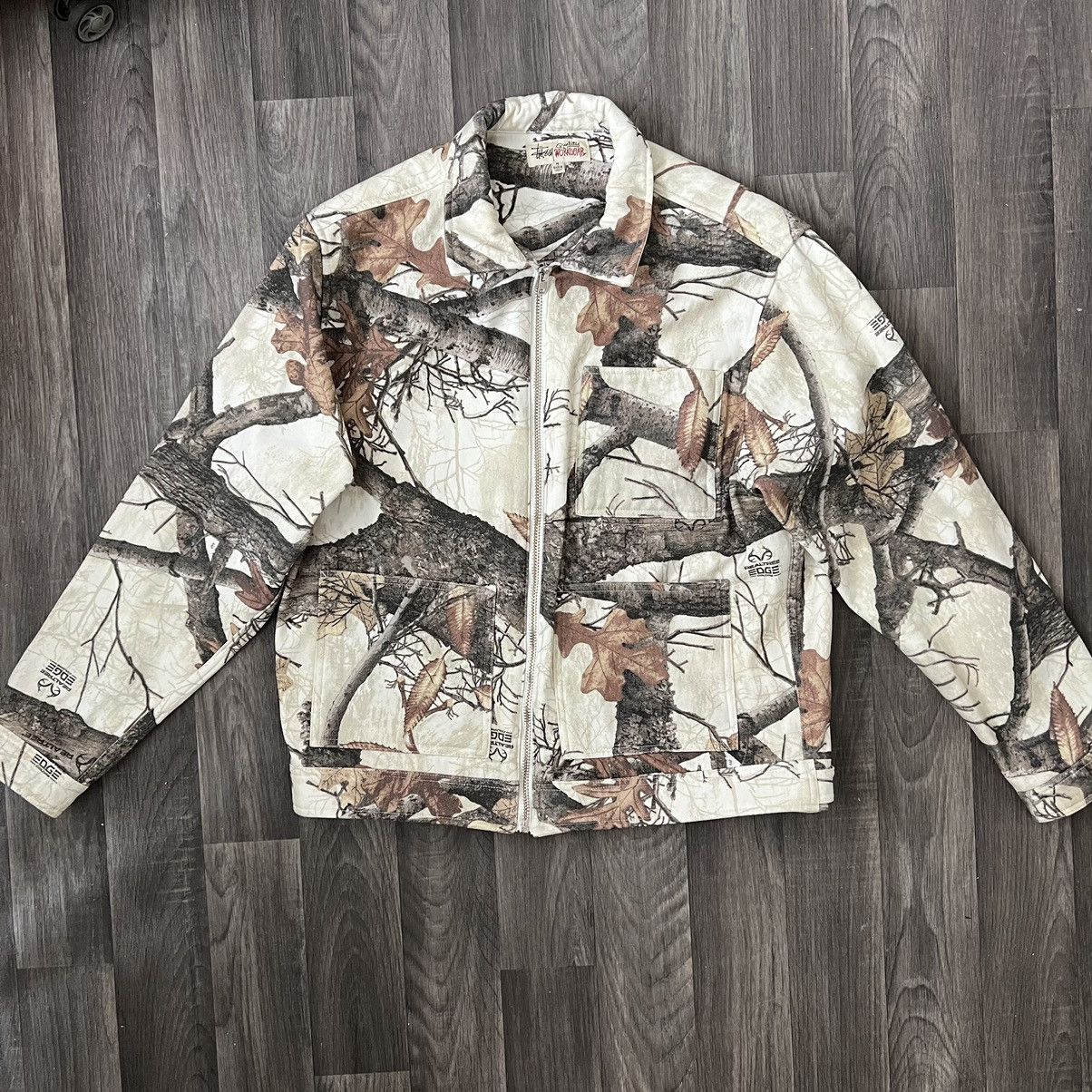 97年製 stussy×walls real tree camo jaket OLD STUSSY × Walls / Real