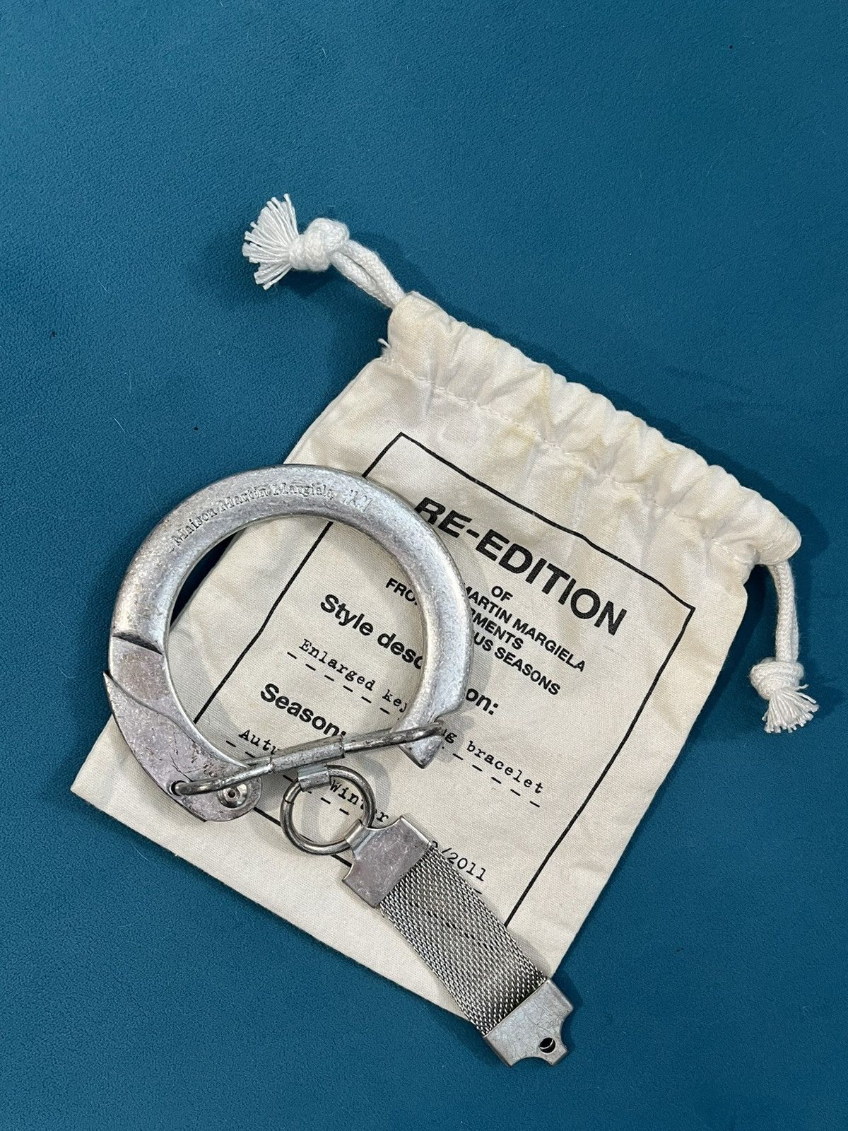 H&M × Maison Margiela Enlarged Key Ring Necklace | Grailed