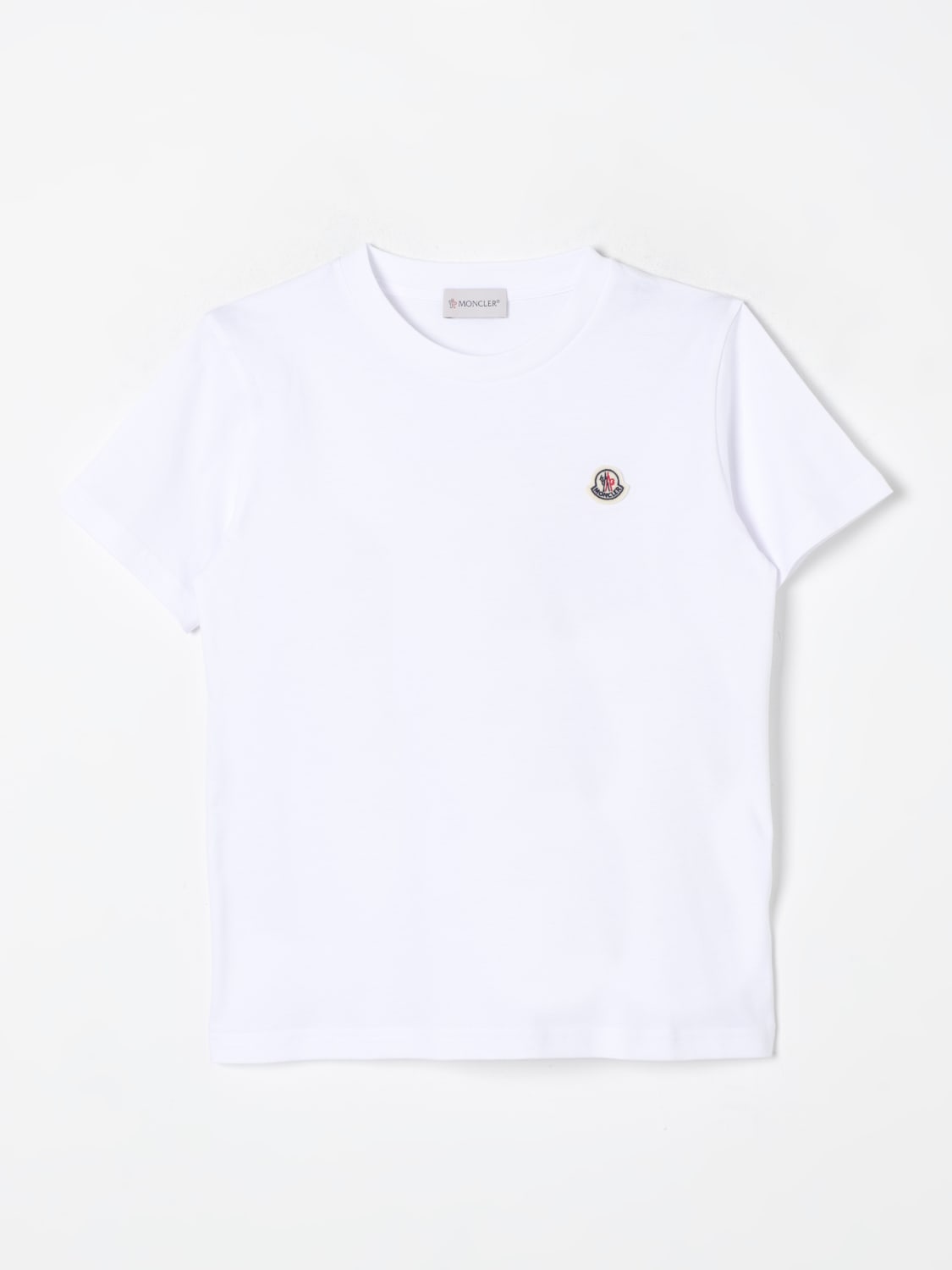 Moncler T-shirt kids - White | 8C0000783907 | GIGLIO.COM