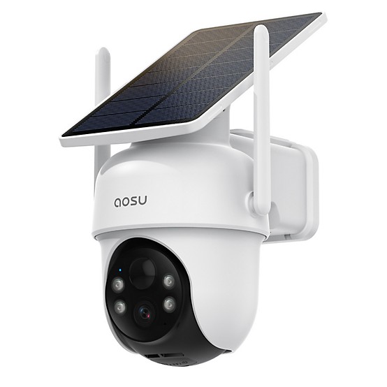 AOSU 2K QHD 3.0-MP Wi-Fi Outdoor AI-Smart Solar Security Camera