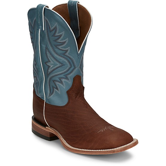 Tony Lama Men's Avett Americana Collection Boots, 11 in., Pecan at