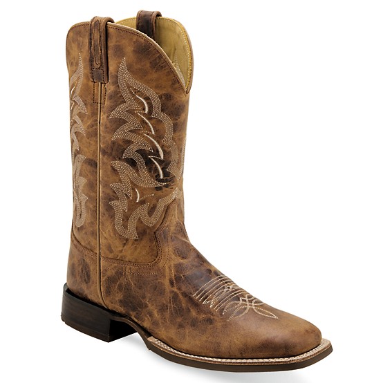Old West Men's Broad Square Toe Boots, BSM1900 at Tractor Supply Co