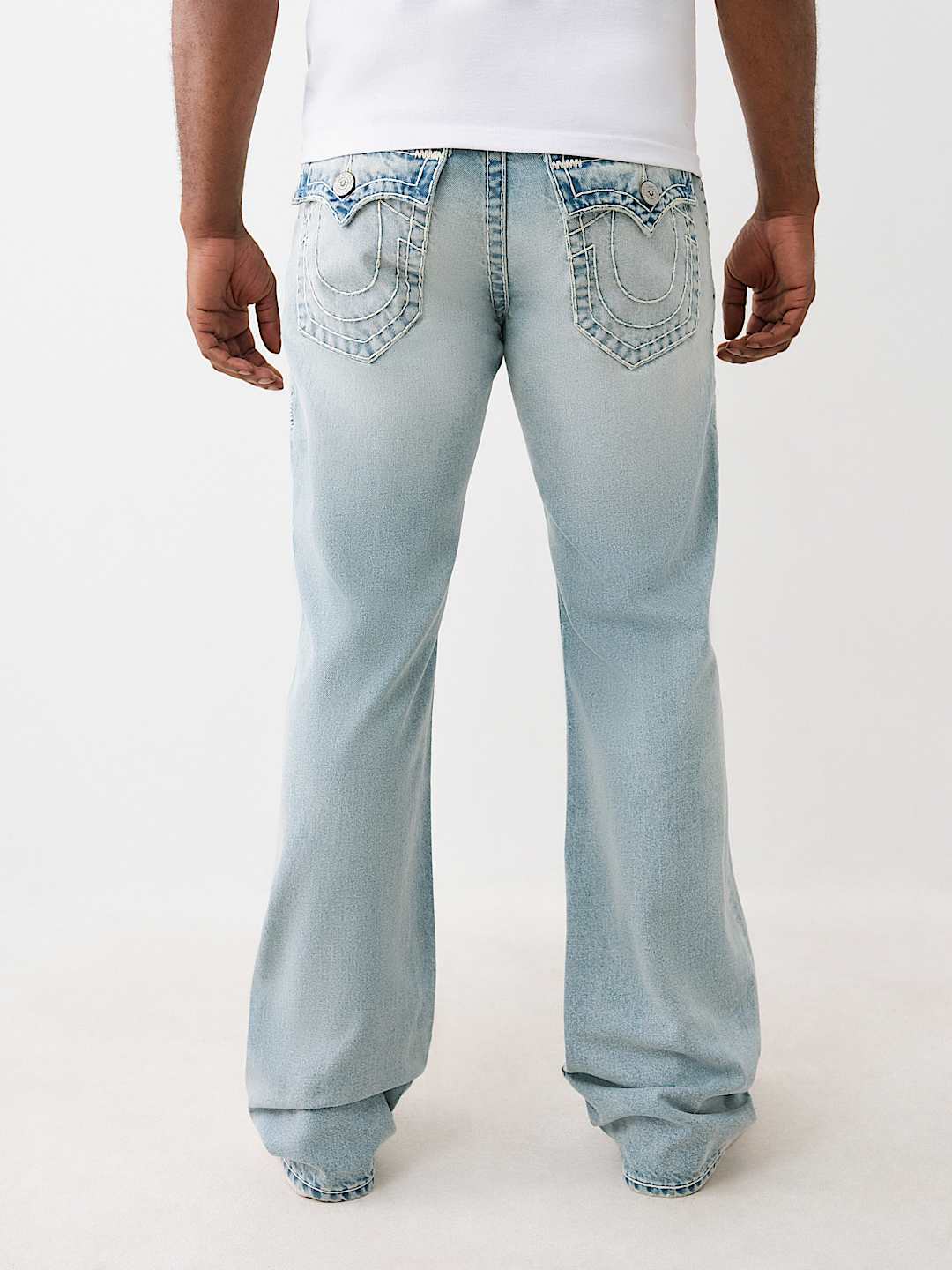 BILLY SUPER T STACKED STRAIGHT JEAN