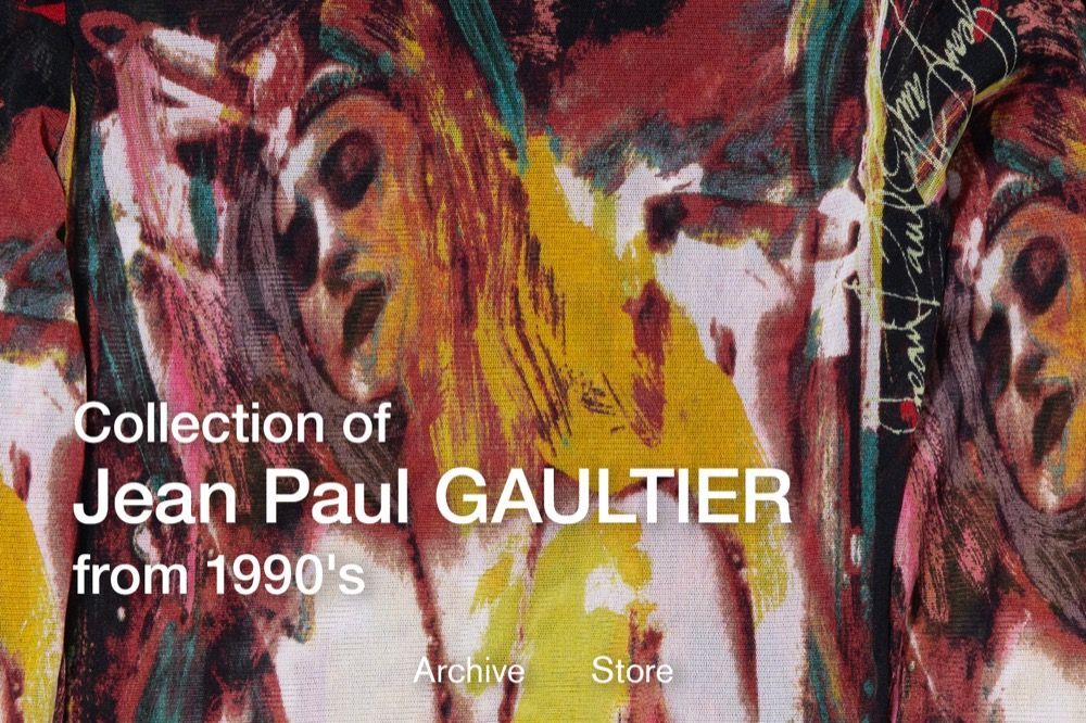 ジャンポール・ゴルチエのアーカイブが揃うエキシビションが開催