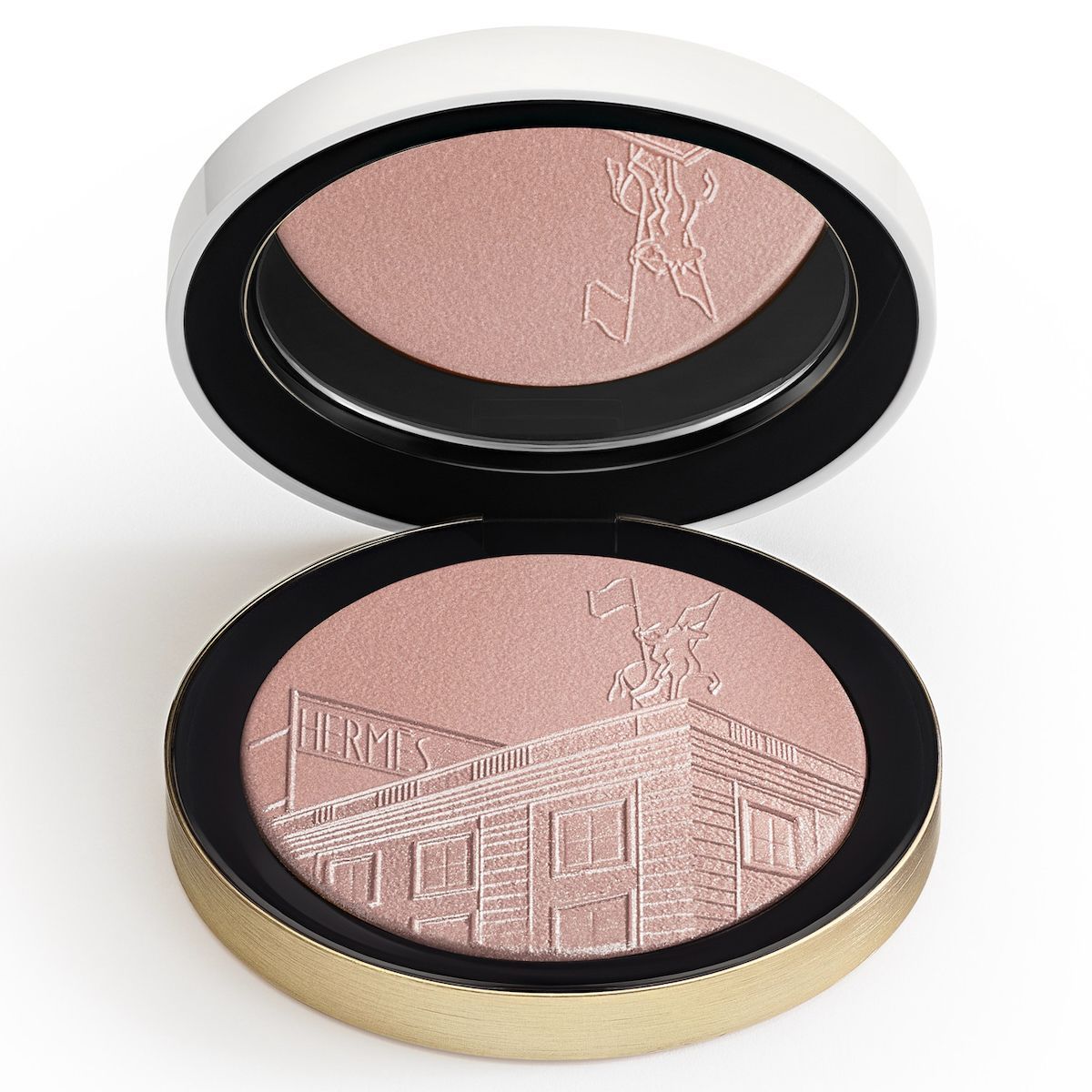 メタリックな光沢肌に。エルメスから限定イルミネーティングパウダーが