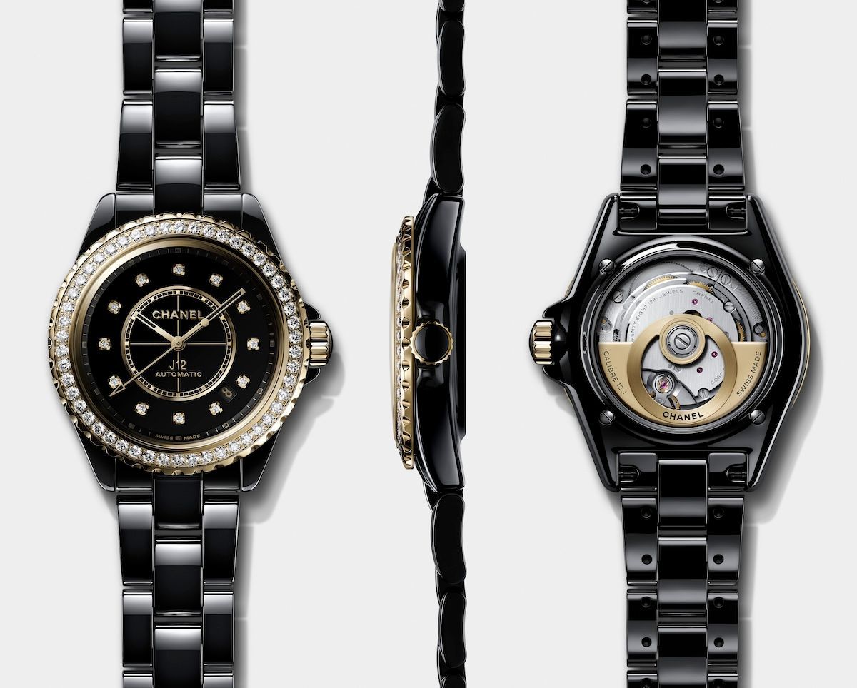 シャネルのアイコンウォッチ「J12」の新作。艶やかなセラミックに