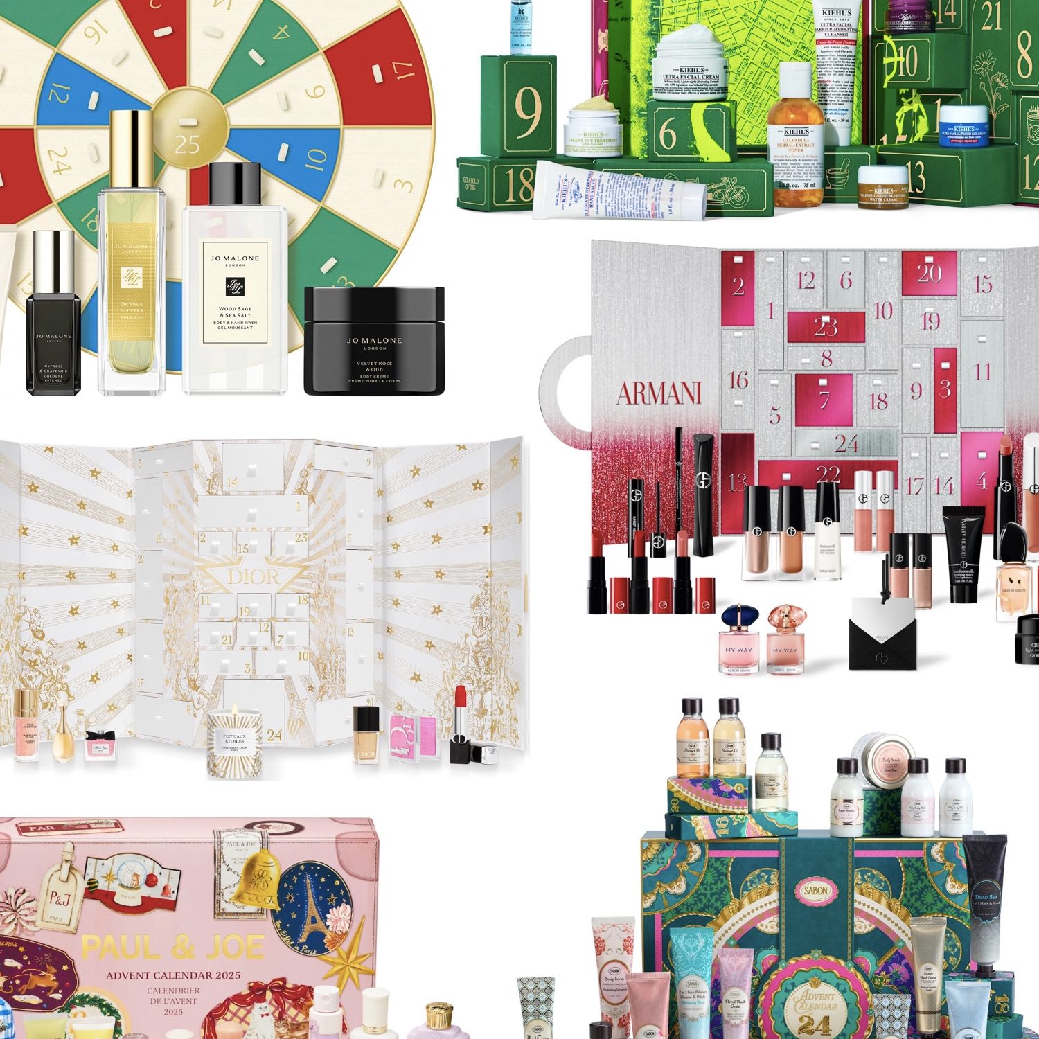 2025年アドベントカレンダー型クリスマスコフレ｜発売日順リスト＆中身