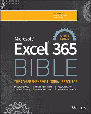 Microsoft Excel 365 Bible, 2nd Edition | Wiley