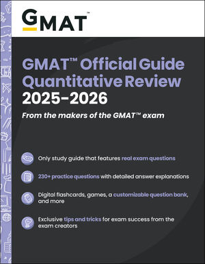 GMAT Official Guide Verbal Review 2025-2026: Book + Online