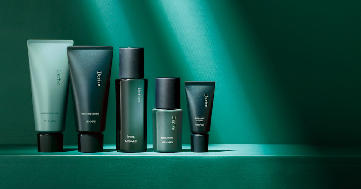 日本メナード化粧品が男性の肌特性にアプローチする化粧品ブランド