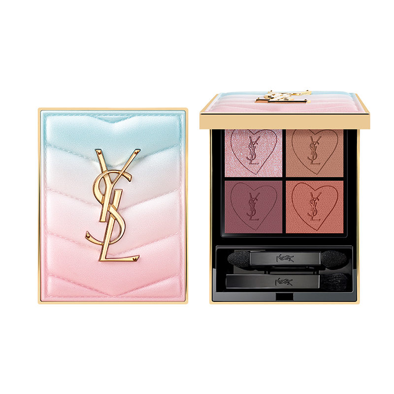 2025年春コスメ】「YSL」がブルー×ピンクグラデの限定4色アイパレット