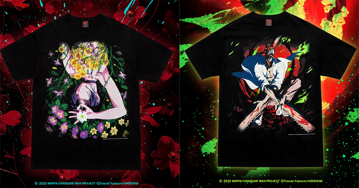 ギークス ルール」が劇場版「チェンソーマン レゼ篇」とコラボしたT