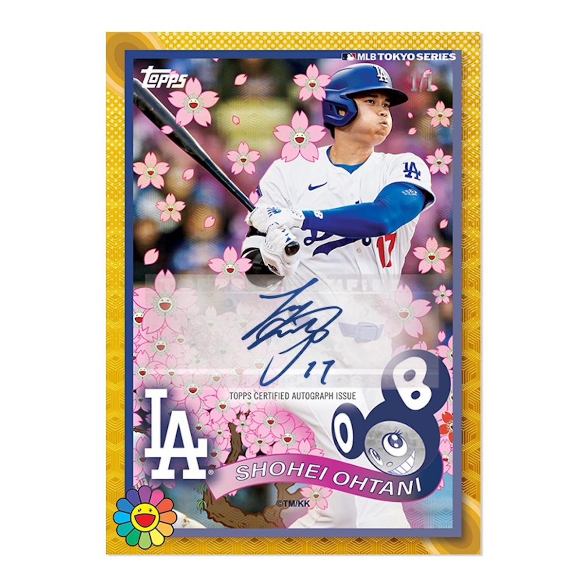 大谷翔平が村上隆と交流 サイン入りカードは限定セットに封入 MLB日本