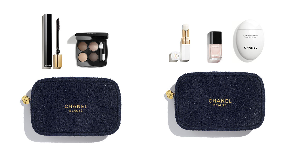2025年クリスマスコフレ】「シャネル」が特別ポーチ付き限定セットを