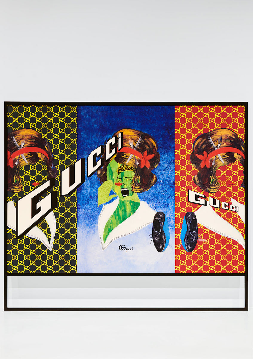 横尾忠則×「グッチ」のコラボ作品がB1版ポスターで限定発売 シリアル