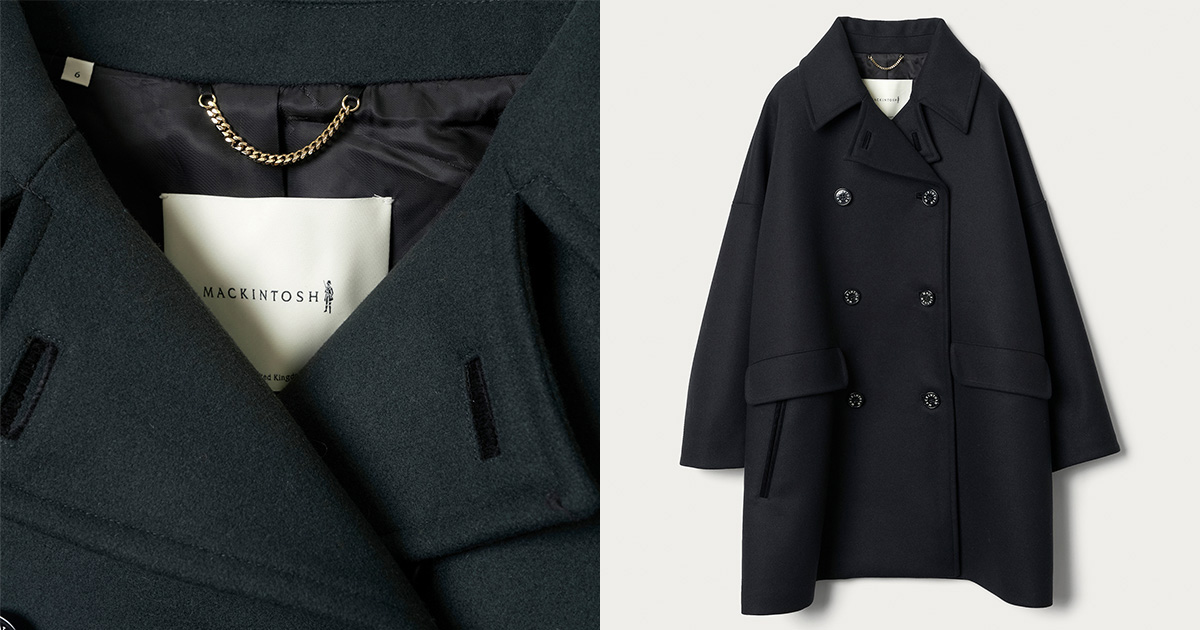 ユナイテッドアローズが英「マッキントッシュ」に別注したピーコートを