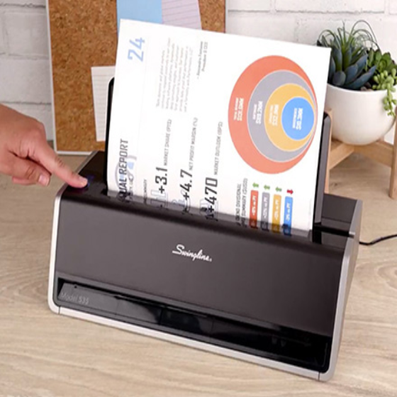 Swingline® Commercial Electric Punch, 3 Holes, 28 Sheets