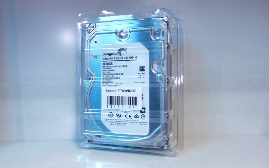 24時間365日稼動を前提、Seagate SATA 3.5インチHDD 8TBモデルに大容量