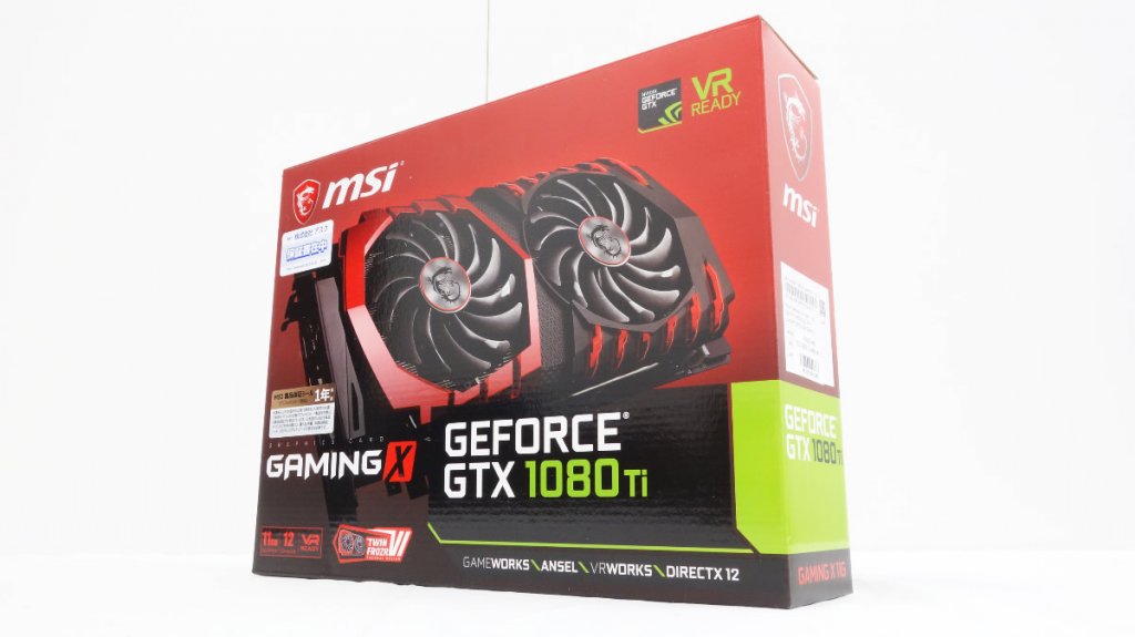 Twin Frozr VI搭載OC&セミファンレス仕様のGTX 1080 Ti搭載