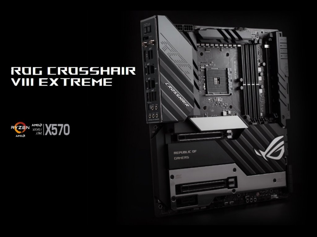 ASUS ROGシリーズからX570チップセット搭載の最上位E-ATXマザーボード