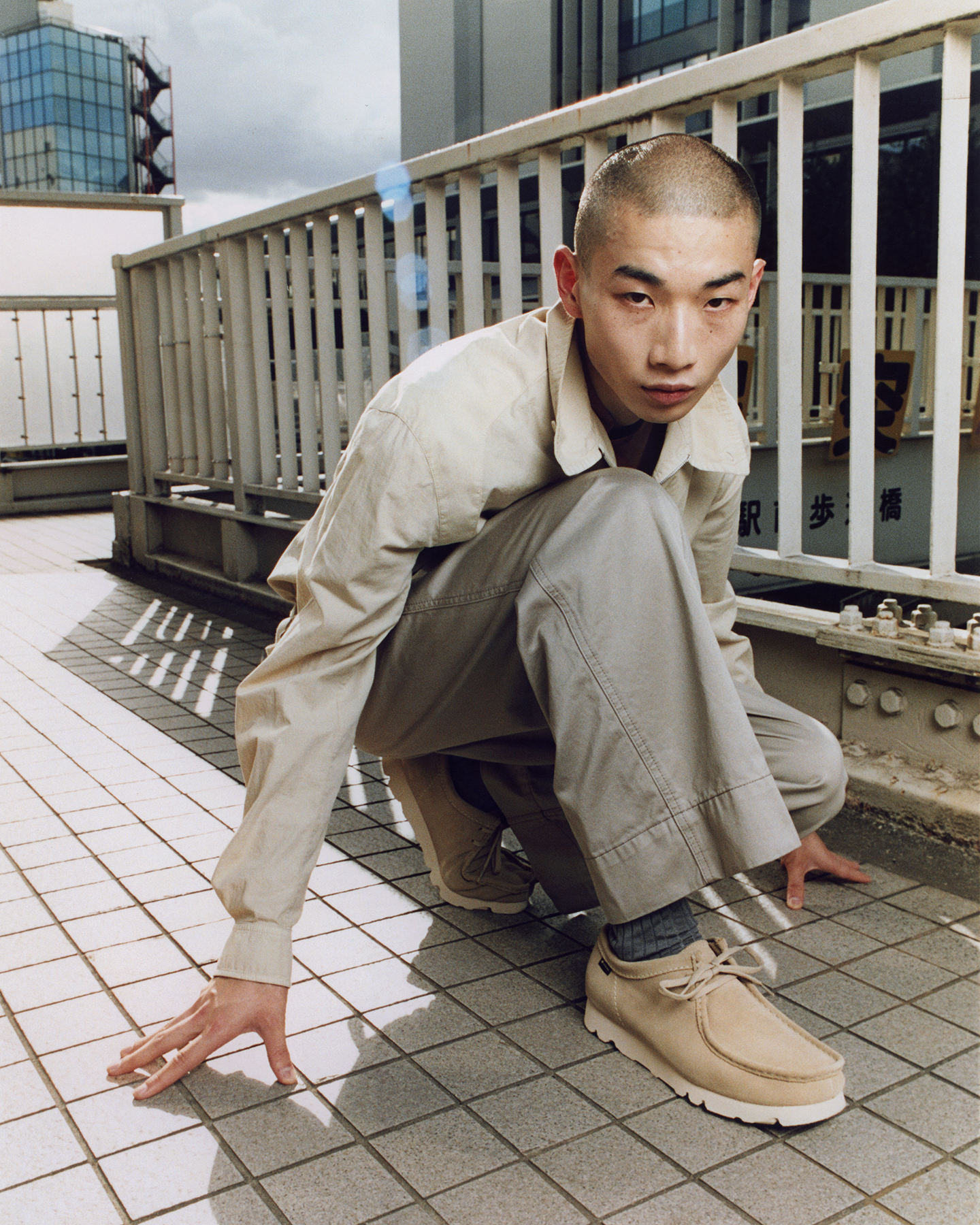 CLARKS ORIGINALS GORE-TEX ハイカットシューズ 別注】Clarks