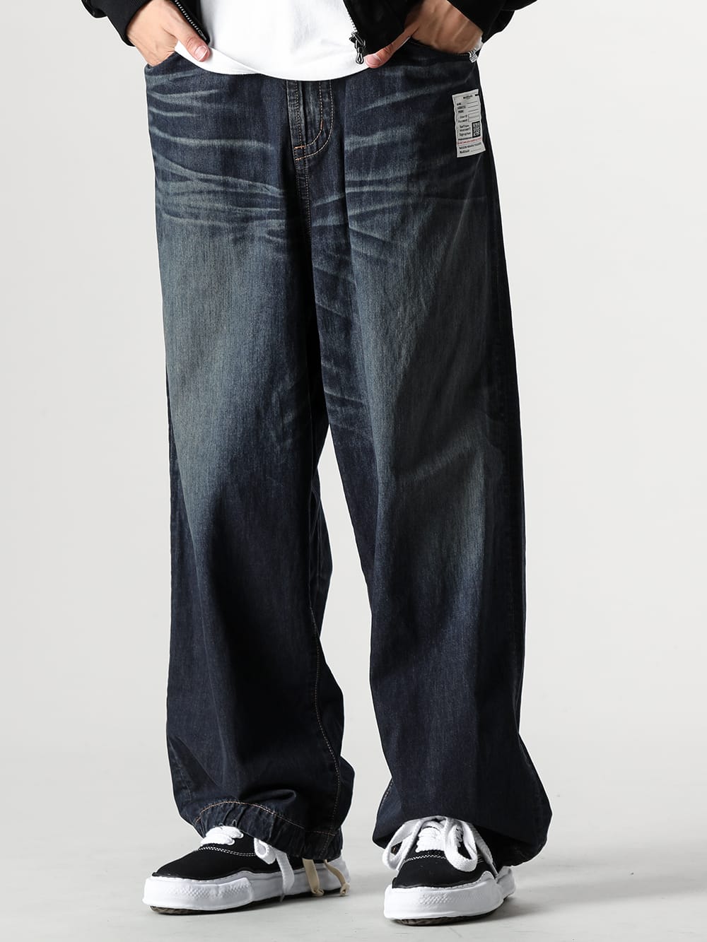 Maison MIHARA YASUHIRO 24-25AW ワイドジーンズ ブルゾンスタイル