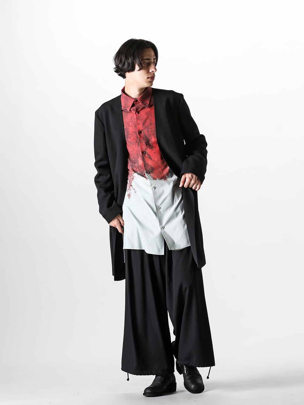 Yohji Yamamoto 2024-25AW クラシックアイテム ジャケットスタイリング