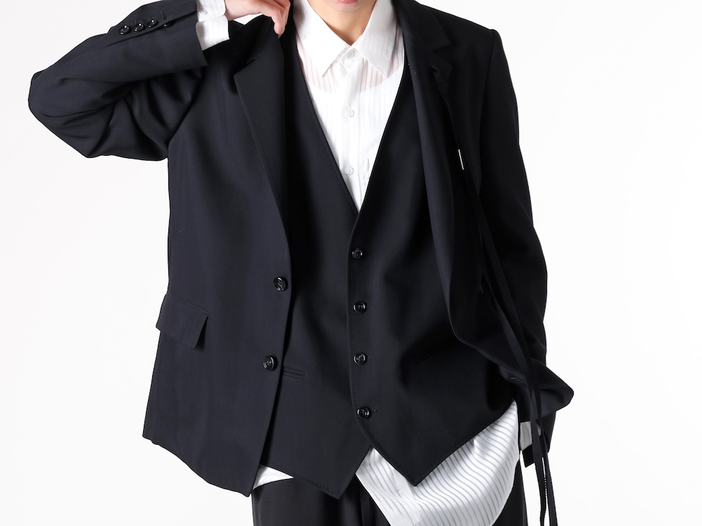 アイテム紹介] Ann Demeulemeester 25SS アシンメトリーテーラード