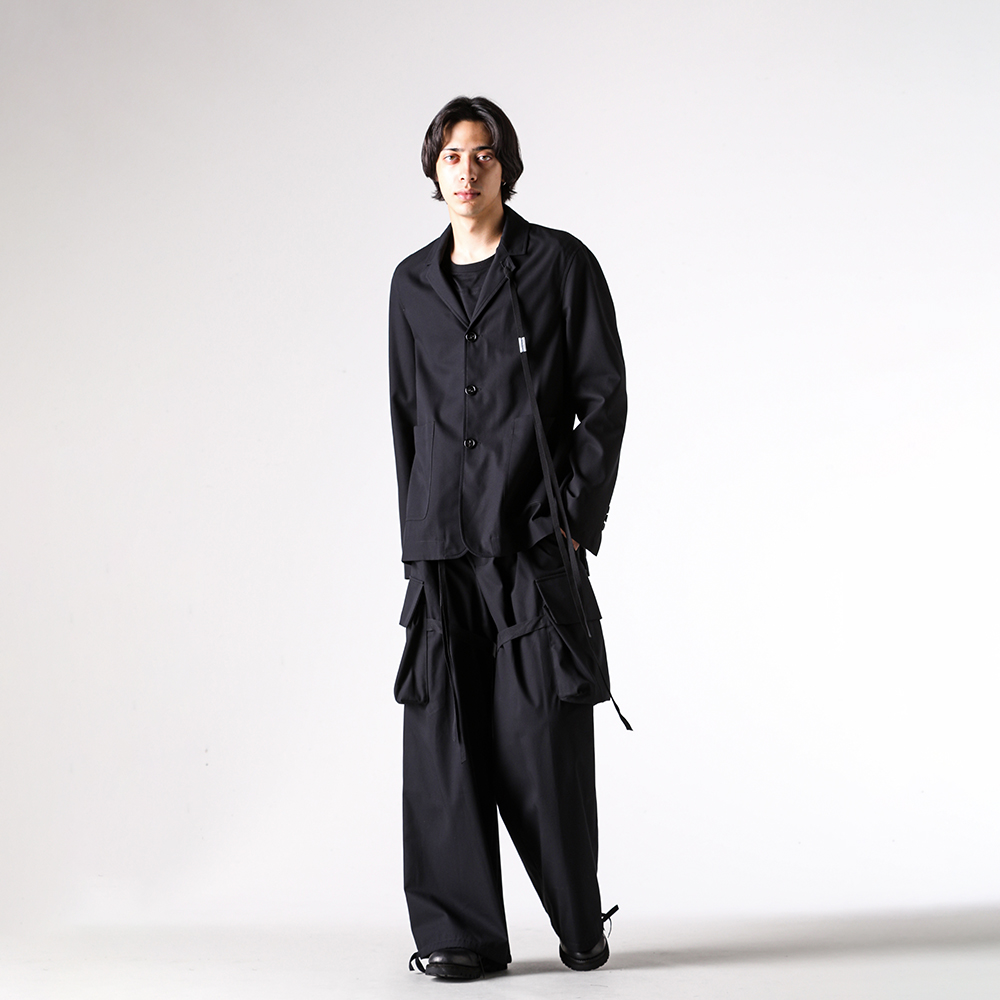 Ann Demeulemeester 25-26AW テーラードジャケット カーゴパンツ