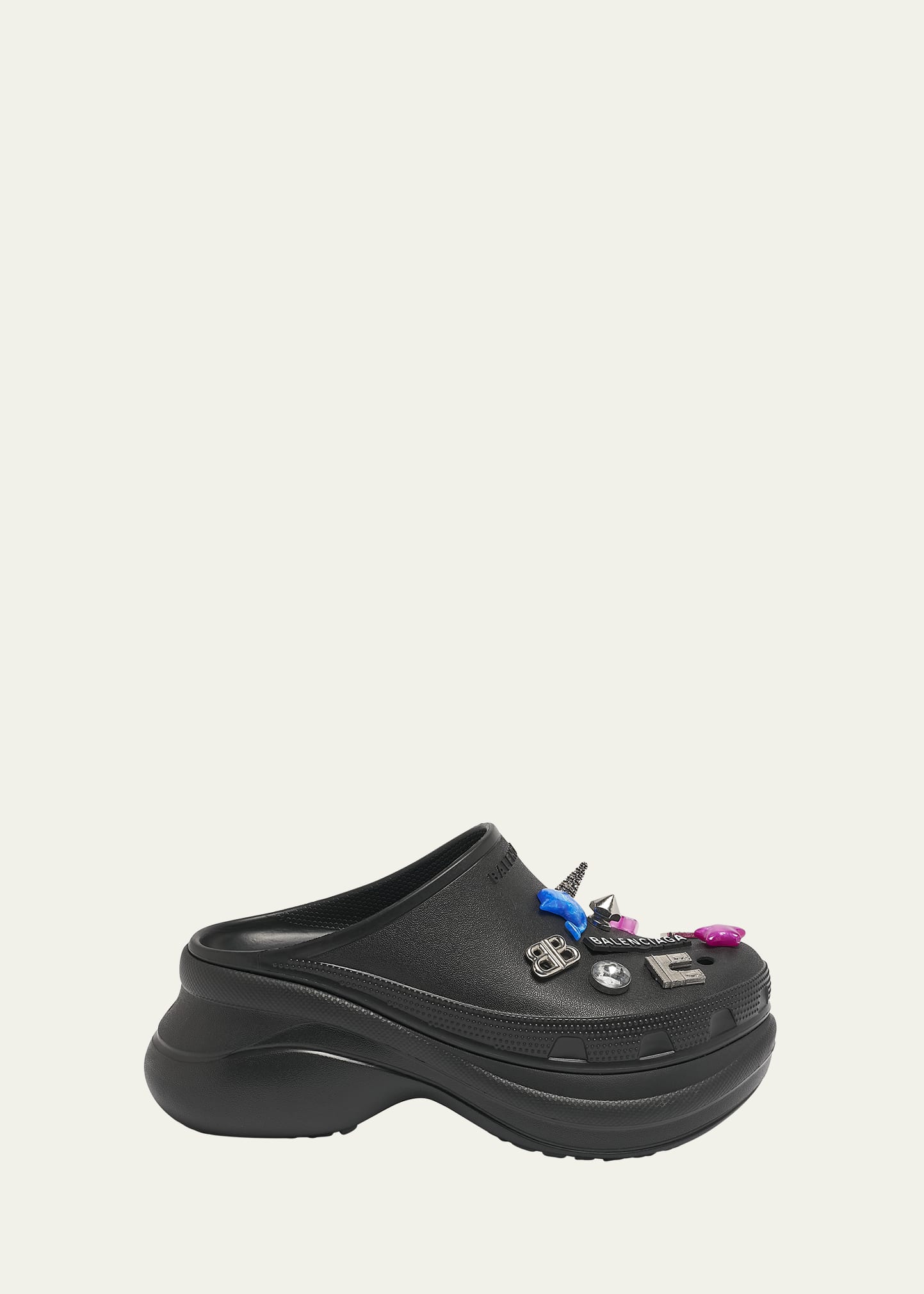 Balenciaga x Crocs Rubber Clog Platform Mules - Bergdorf Goodman