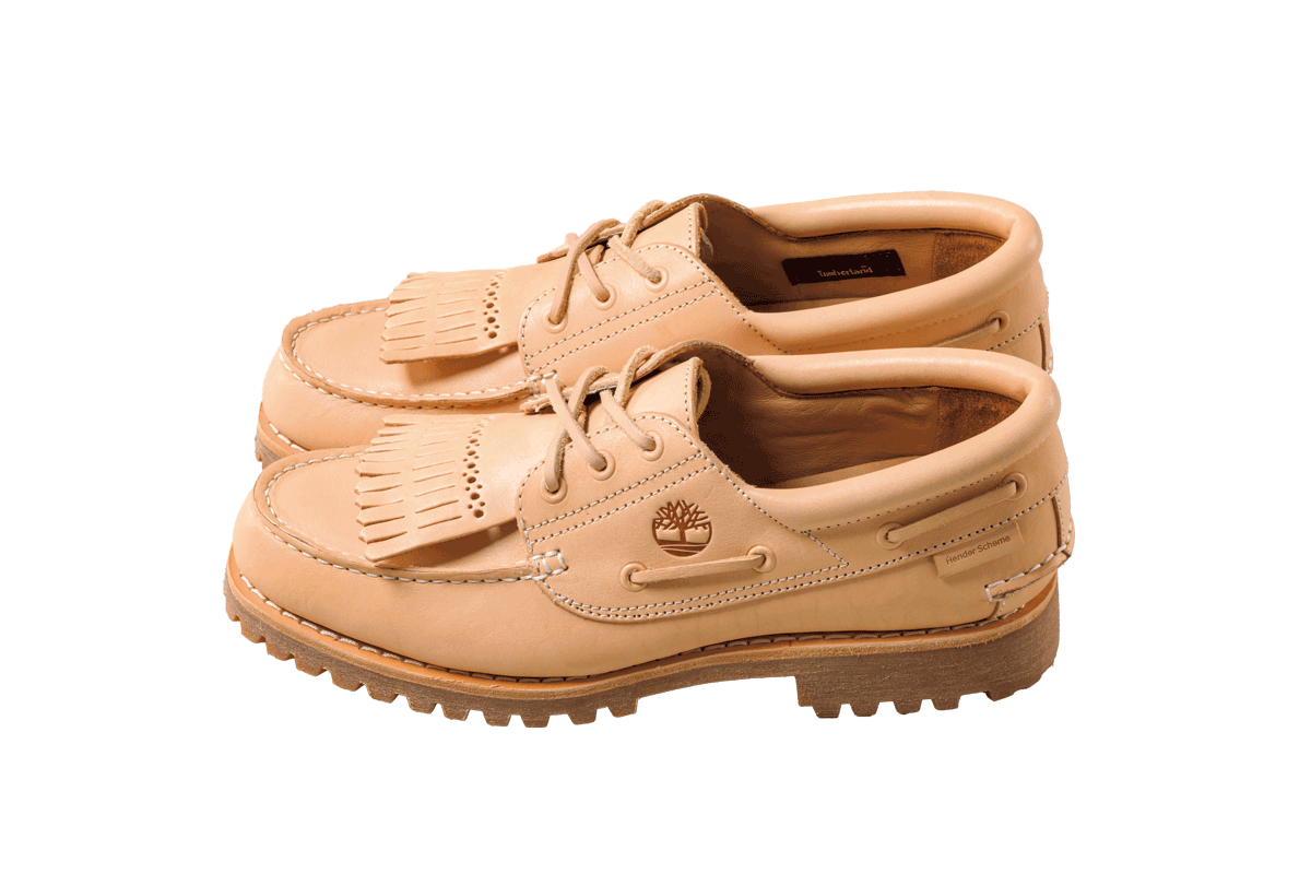 ティンバーランド〉 × 〈エンダースキーマ〉のデッキシューズ：GOOD