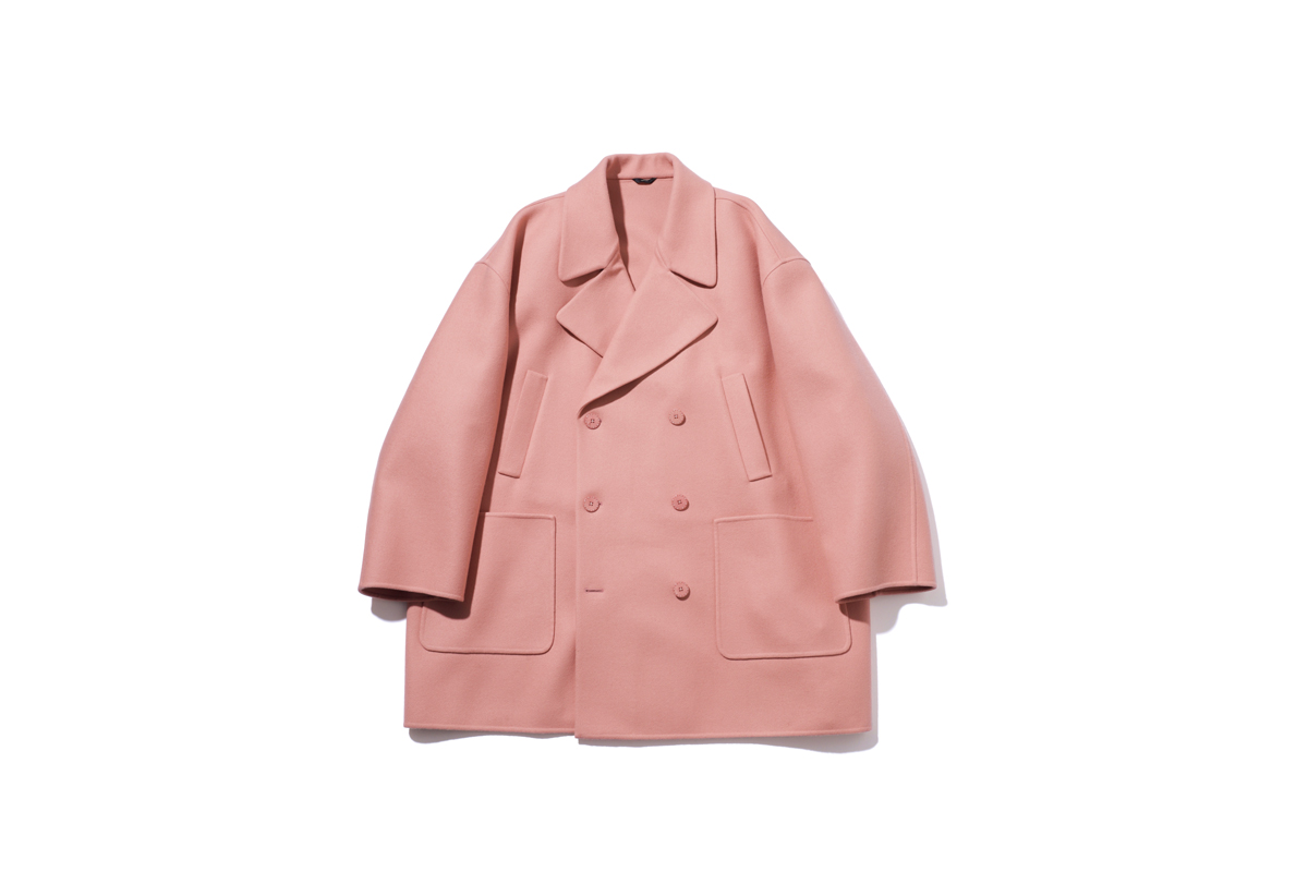 Paul Smith 薄いピンク ダブルブレスト コート ダブルブレストショート