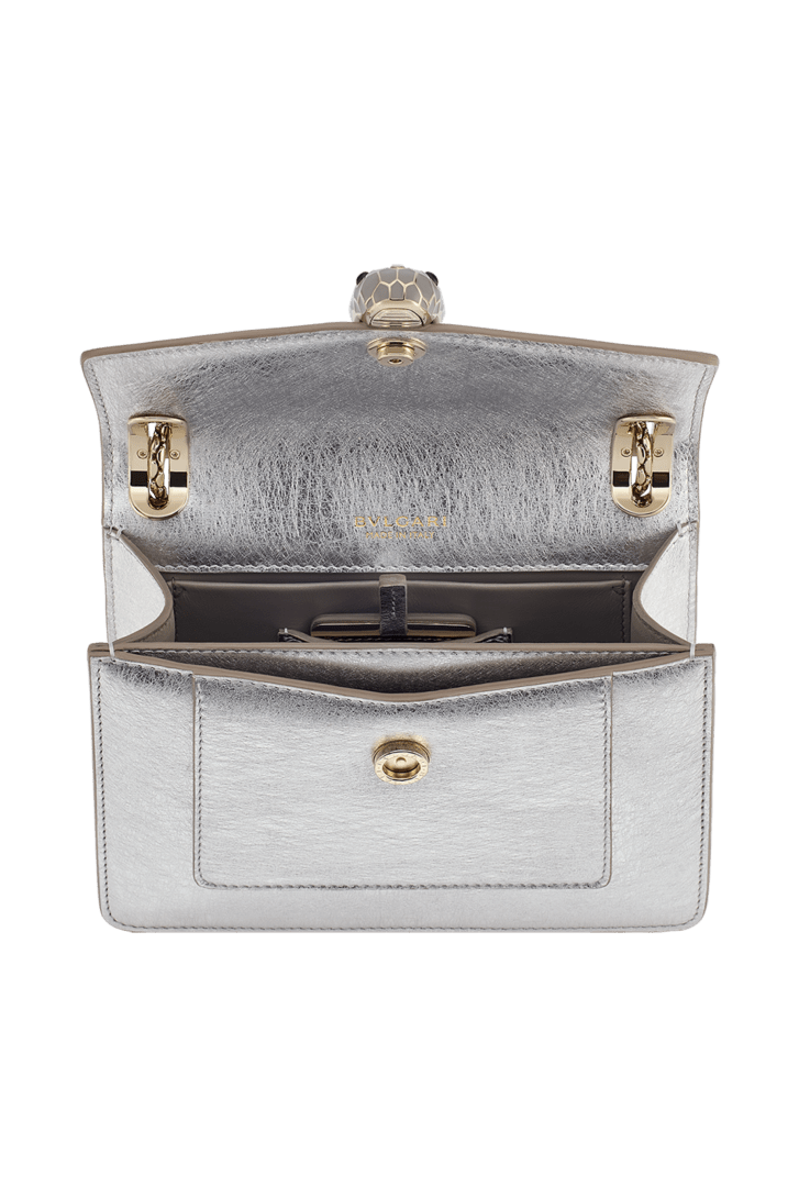 シルバー カーフレザー セルペンティ フォーエバー デイトゥナイト