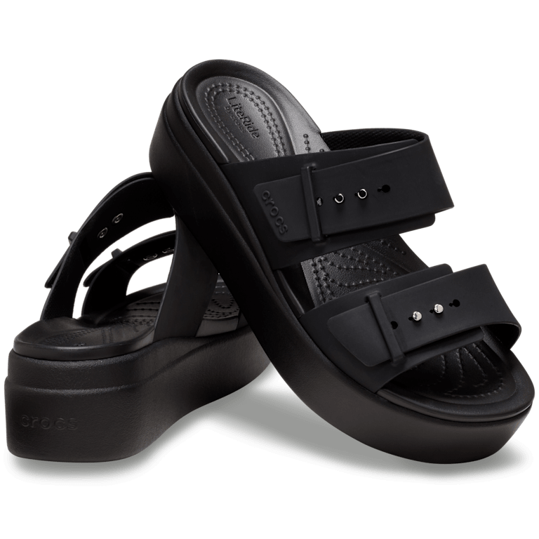 クロックス公式】ブルックリン サンダル ロー ウェッジ ウィメン