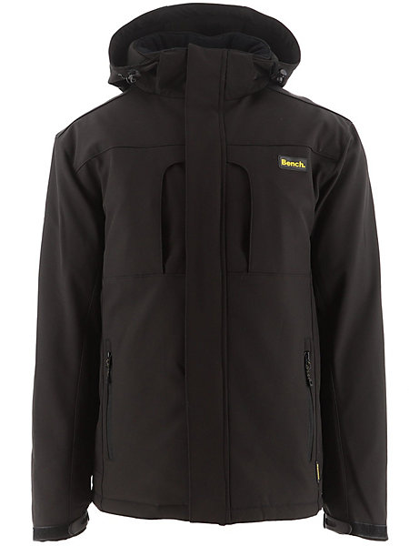 Bench Black Freemont Softshell Jacket XXL