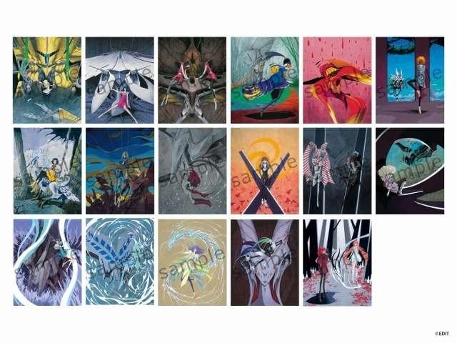 入場特典ポストカード5枚 永野護デザイン展 ゴティックメード トーク