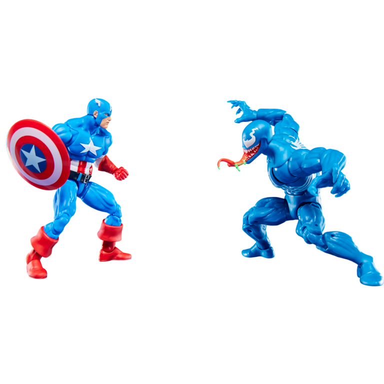 Hasbro Marvel Legends Series Gamerverse Captain America vs. Venom