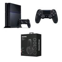PlayStation 4 500GB Refurbished Console, Black DualShock