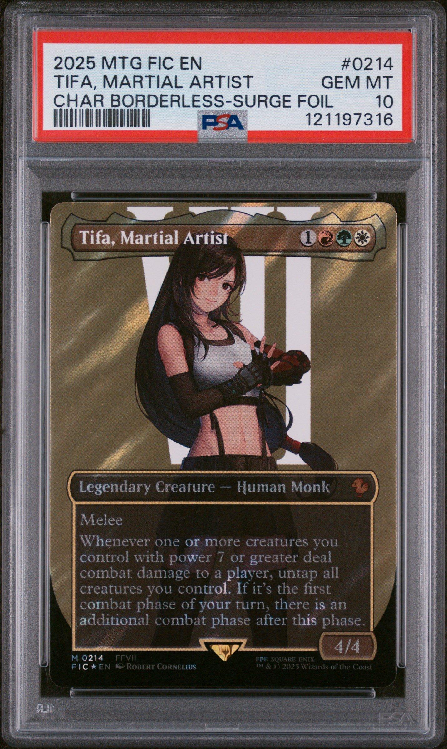 2025 Magic The Gathering Final Fantasy Commander 0214 Tifa