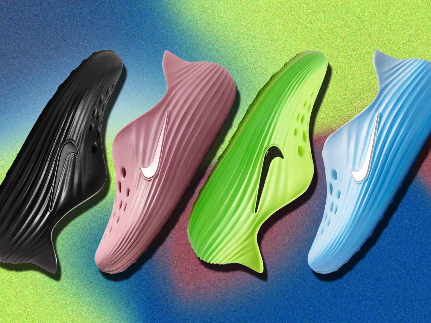 Nike ReactX Rejuven8 sfida Crocs in un duello tra zoccoli | GQ Italia