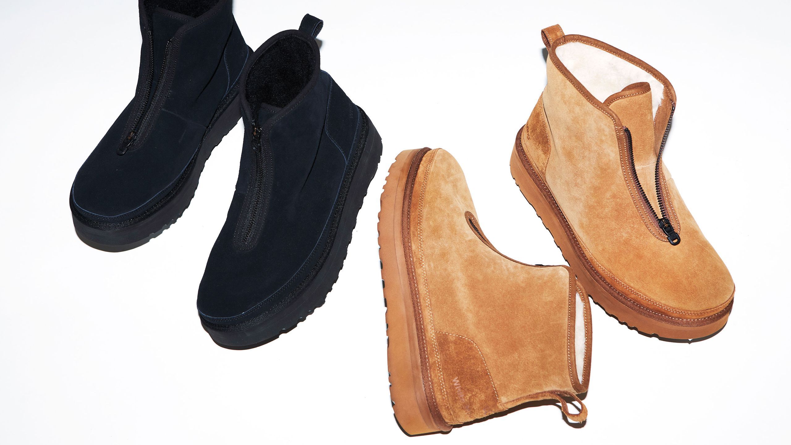 UGG®×ホワイトマウンテニアリングの新作スニーカーとブーツをチェック