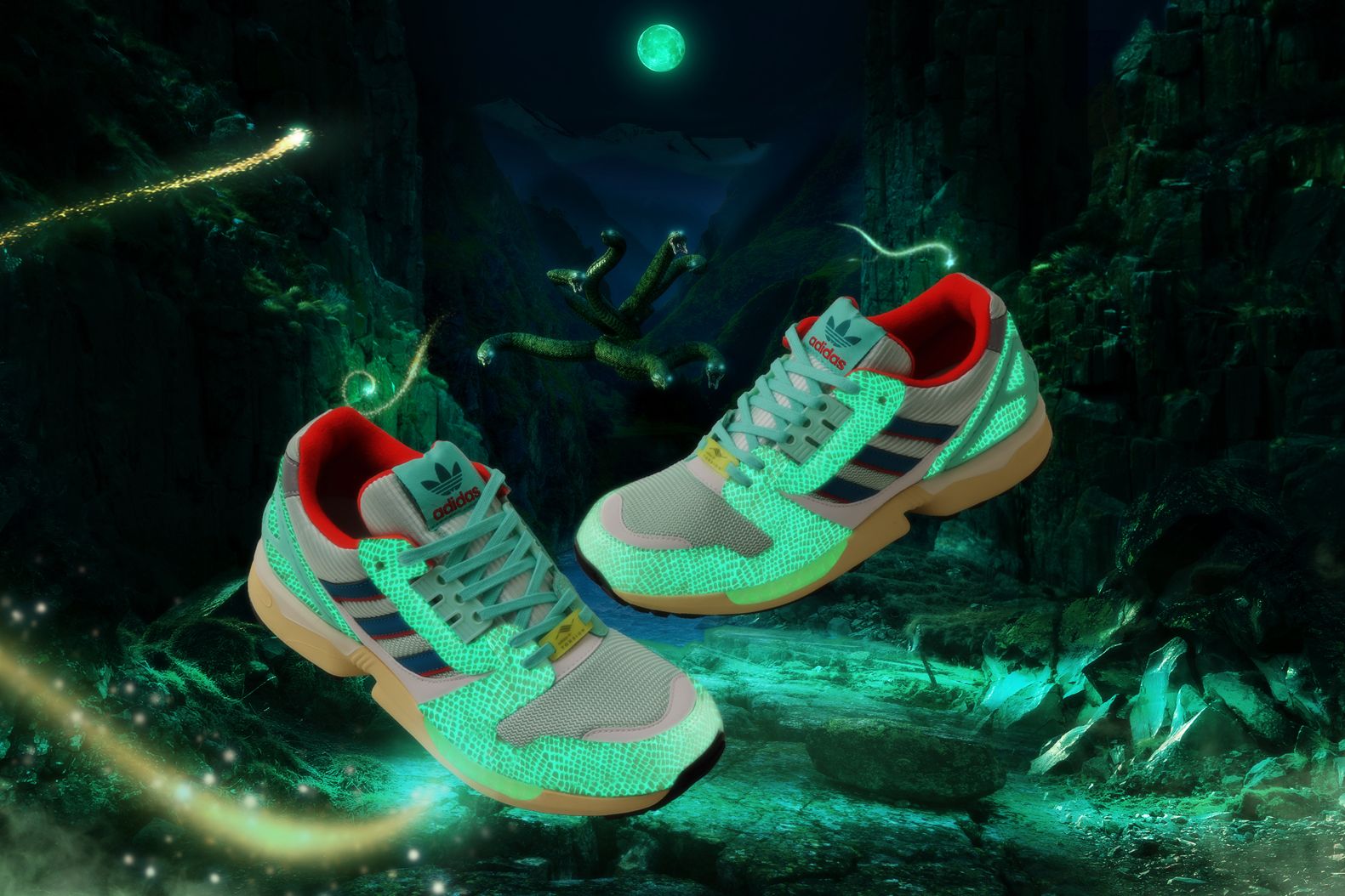 アトモスからアディダス オリジナルスの別注「ZX 8000」が登場！──GQ