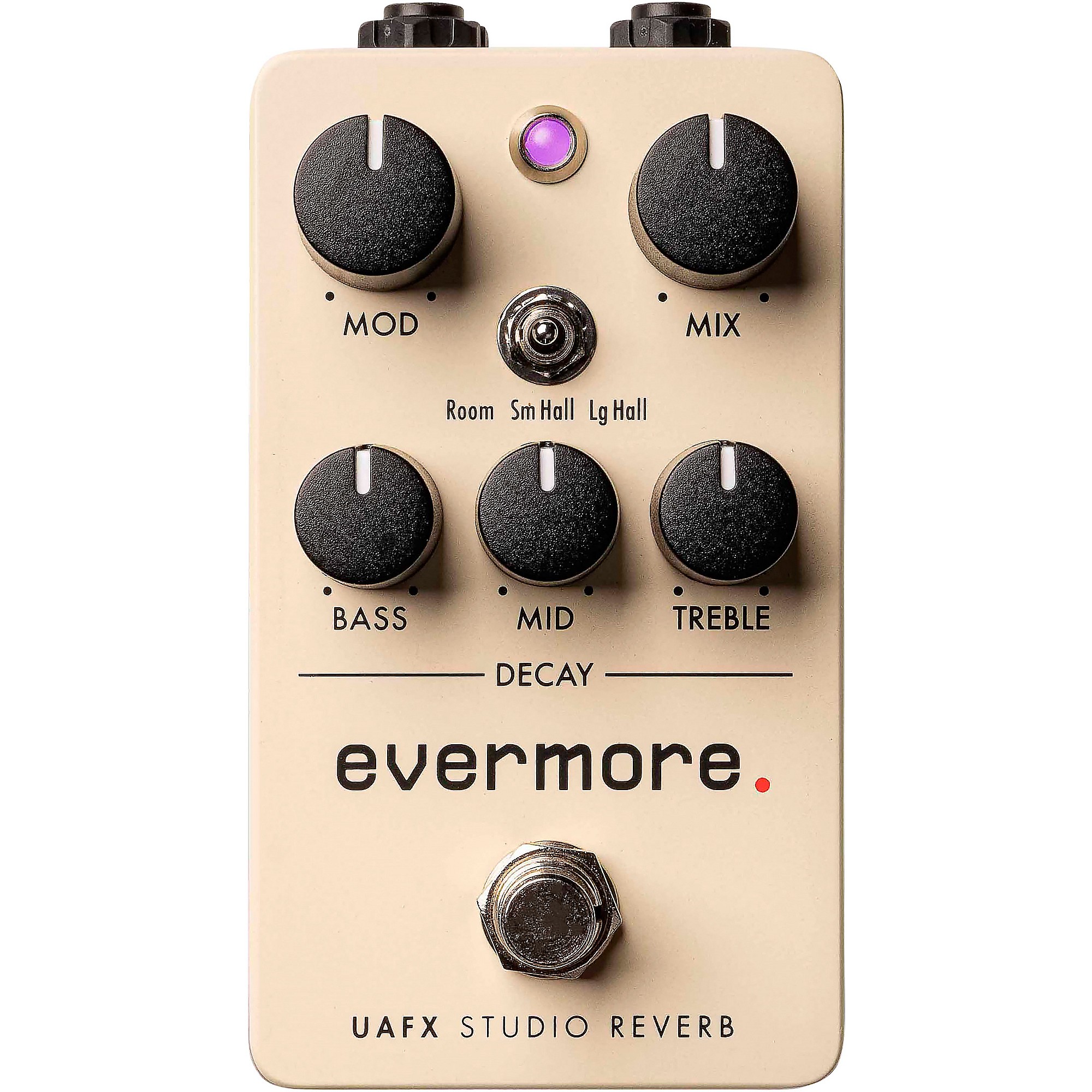Universal Audio UAFX Evermore Studio Reverb Effects Pedal - White