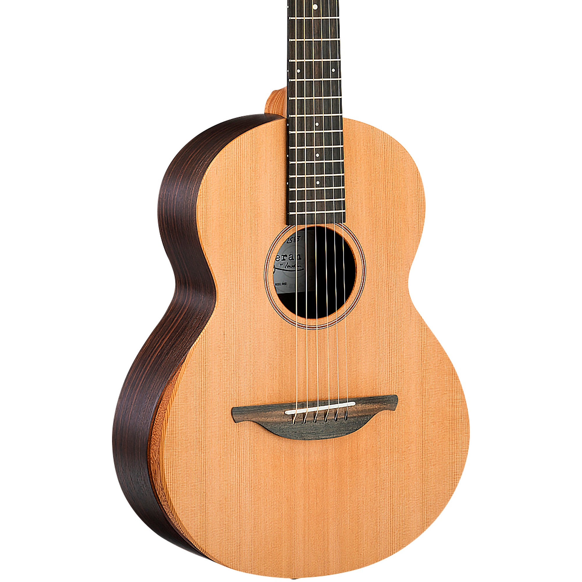 Sheeran by Lowden W03 Mini Parlor Acoustic-Electric Guitar Natural