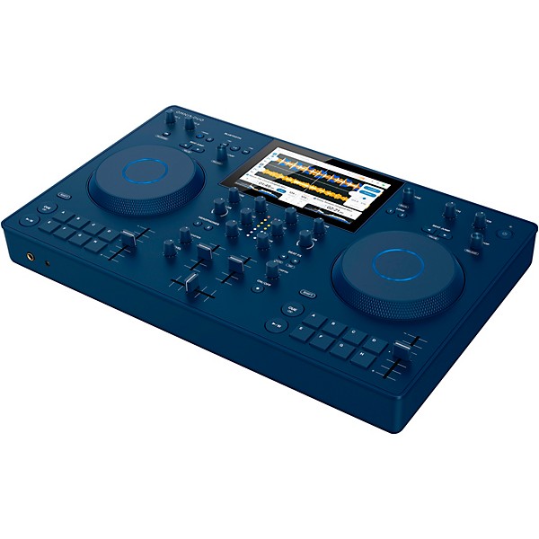 AlphaTheta OMNIS-DUO Wireless Portable All-in-One DJ System Blue