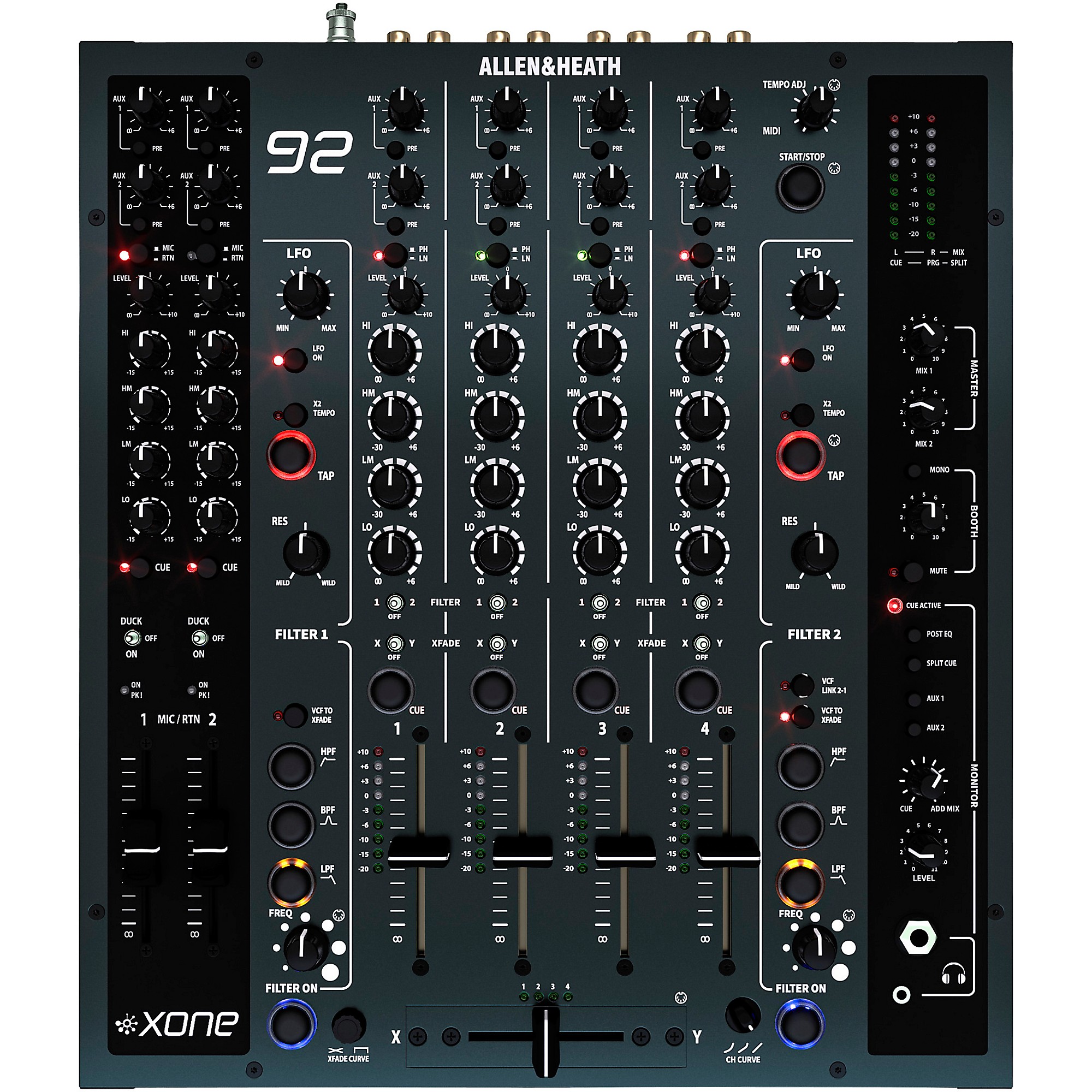 Allen & Heath XONE:92 Mk2 4-Channel Analogue DJ Mixer | Guitar Center