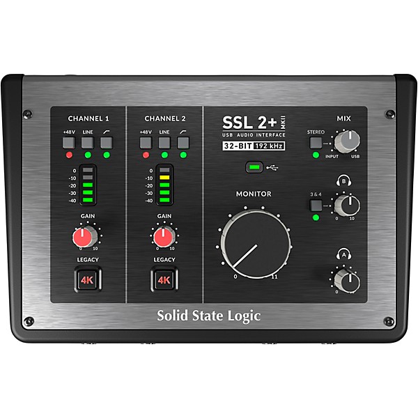 Solid State Logic SSL 2+ MKII USB Audio Interface | Guitar Center